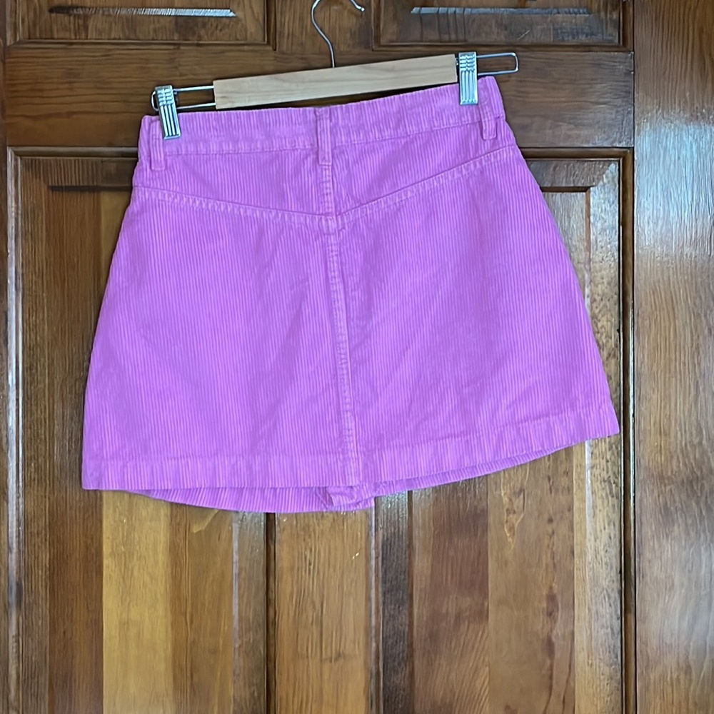 NWT Free People Ray Cord Mini Skirt Size 2 - Picture 5 of 12